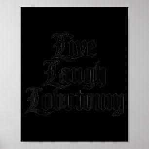 Poster Dito Engraçado Viva Ria Lobotomia Piada Humor Adul
