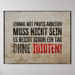 Poster Dito espirituoso sobre trabalho e colegas