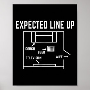 Poster Ditos engraçados de futebol Jogo de futebol Fã de
