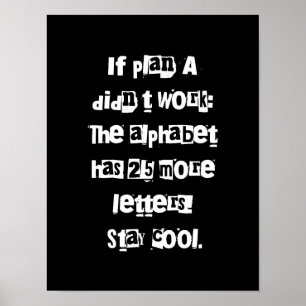 Poster Ditos Engraçados Sarcasm Dons - Típica Arte