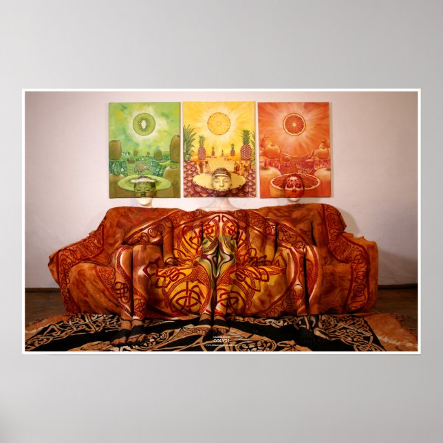 Poster Divã by Johannes Stötter (Frente)