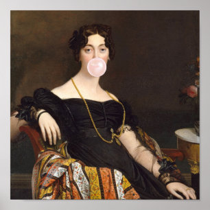 Poster Divã de chiclete Madame Ponselle