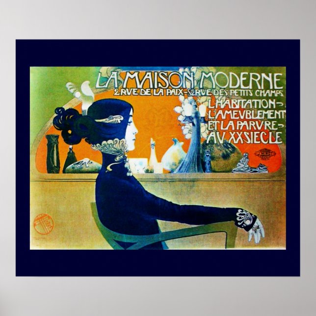 PÓSTER DIVA EM AZUL (Frente)
