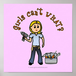 Póster Diva Loira Do-It-Yourself