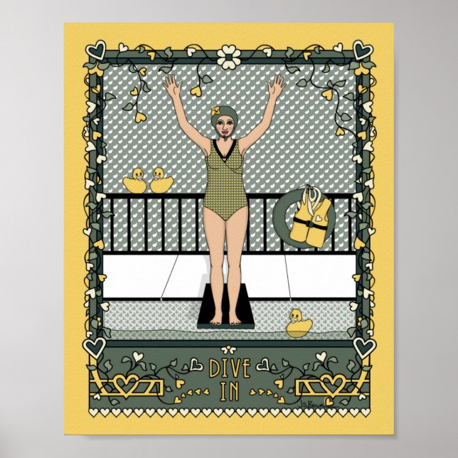 Poster Dive In_C_8x10 (Frente)