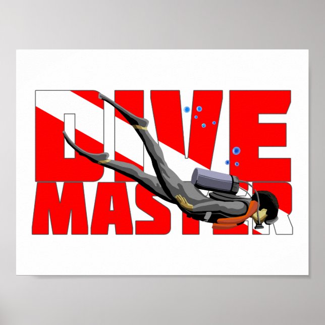 Poster Dive Master (Frente)