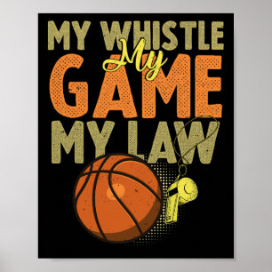 Poster Diversão Bysketbyll Refere Citações Gift I Hoops R