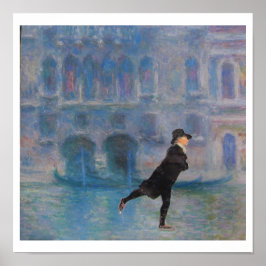 Poster Diversão Com Monet - colagem de arte
