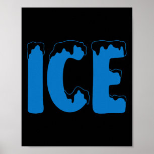 Poster Diversão da Família Halloween Costume Ice and Ba