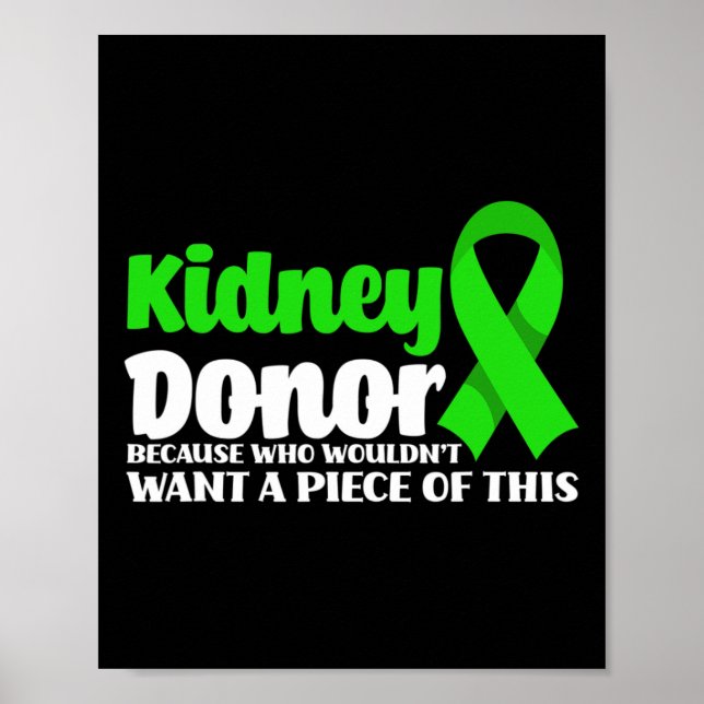Poster Diversão de transplante de doador para cirurgia be (Frente)