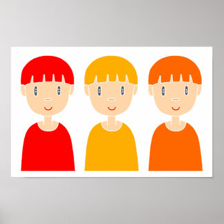 Poster Diversão, estilo pop para crianças.
