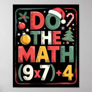 Poster Diversão Faça a Conta 67 Meme Seis Sete Natal Prof