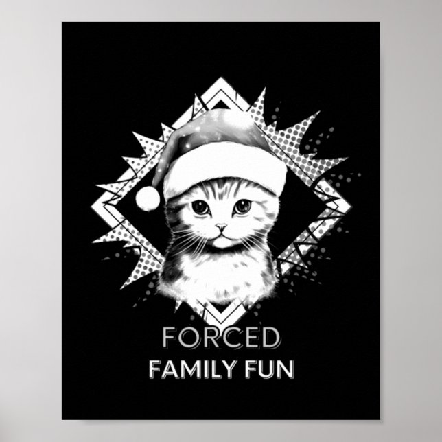Poster Diversão Familiar Forçada (Frente)