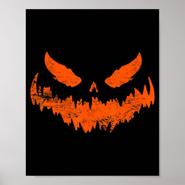 Poster Diversão Pumpkin Jack O Lanterna Assustadora Pumpk (Frente)