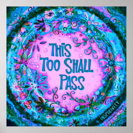 Poster Diversão Também Deve Passar A Inspirivity Boho
