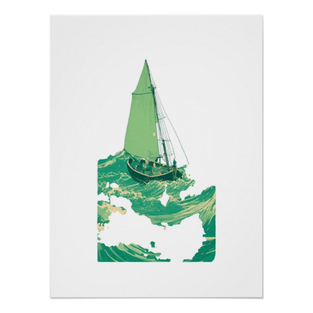 Póster Diversidade Cultural: Máscara Elegante e Designs d (Frente)