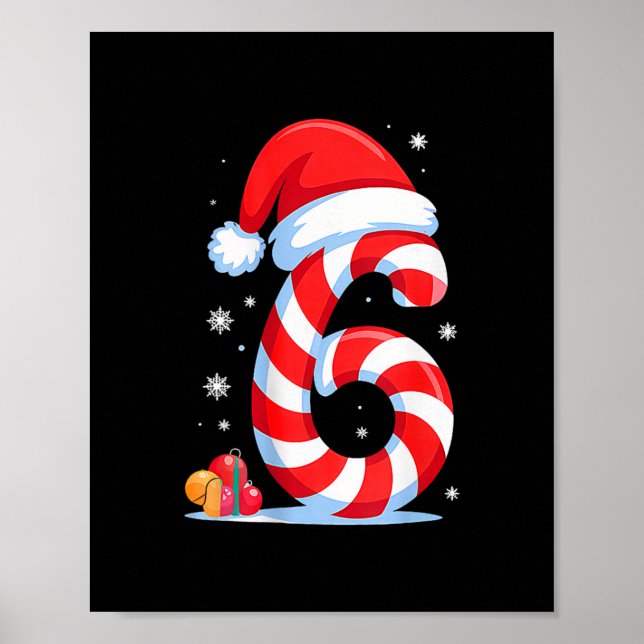 Poster Divertido 67 Natal 6 7 Seis Sete Meme 6 7 Combinan (Frente)