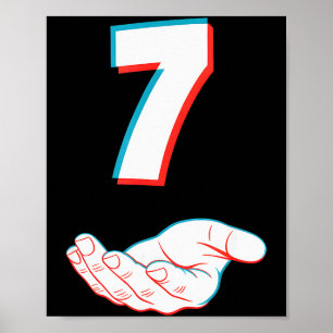 Poster Divertido 67 Seis Sete Casal Meme Correspondente H