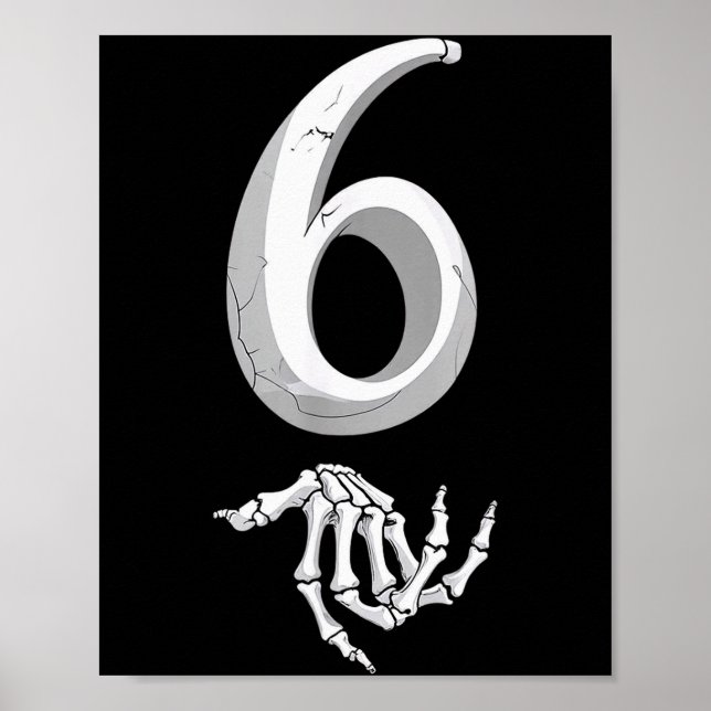 Poster Divertido 67 Seis Sete Meme Casal Correspondente H (Frente)