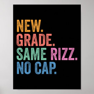 Poster Divertido Gen Z De Volta à Escola Novo Ano Mesmo R