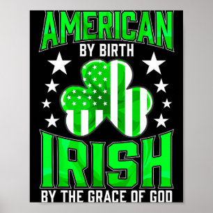 Poster Divertido Orgulho Irlandês Dia de São Patrício Ver