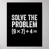 Divertido Resolva o Problema 67 Meme Six Seven 
