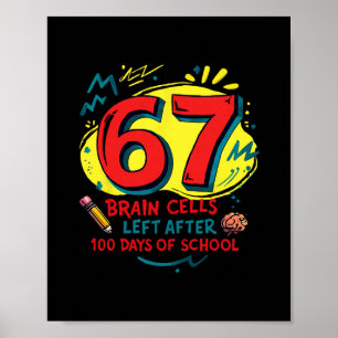 Poster Divertido Seis Sete Meme Professor Aluno Crianças 