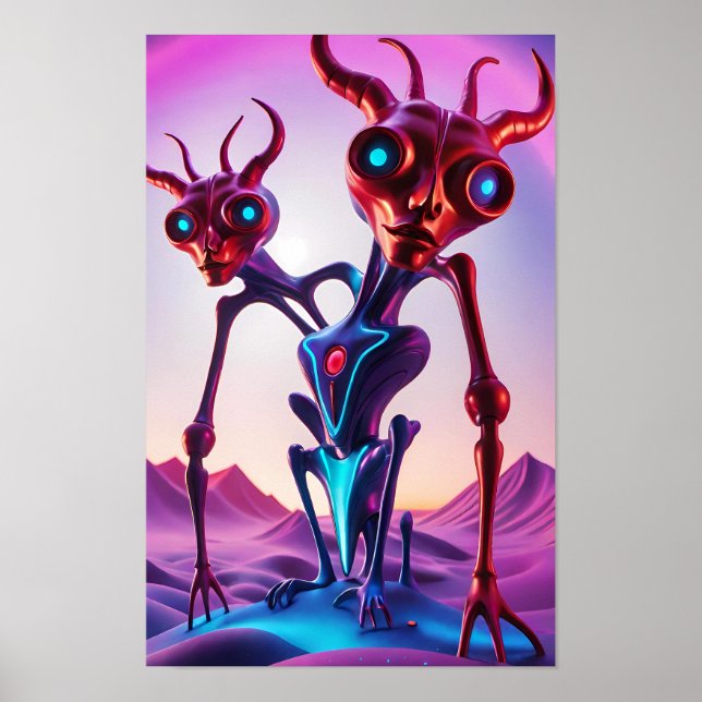 Poster Dividir Infinitivo - Ken Gage Art (Frente)