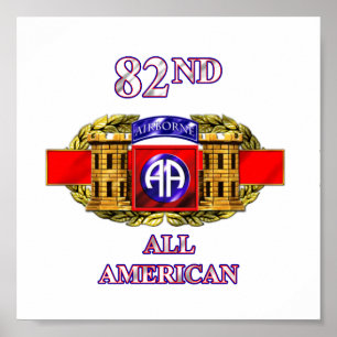 Poster divisão aerotransportada 12B 82nd