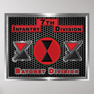 Poster Divisão de Infantaria de 7 Fantástico "Bayonet D