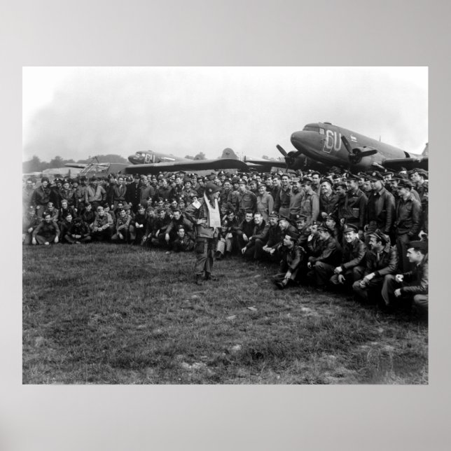 Poster Divisão de Transporte Aéreo de ruas 101 (Frente)