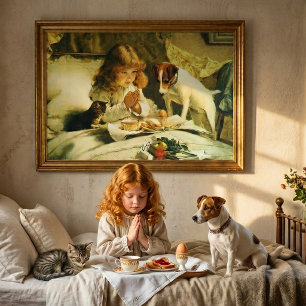 Póster Dizendo Nossas Orações, Suspense Charles Burton Ba