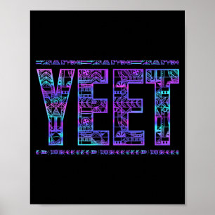 Poster Dizer Tribal Vintage Engraçado Meme Gíria Mulheres