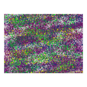 Póster Dizzy Splatter