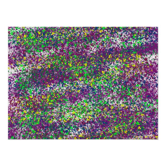 Póster Dizzy Splatter (Frente)