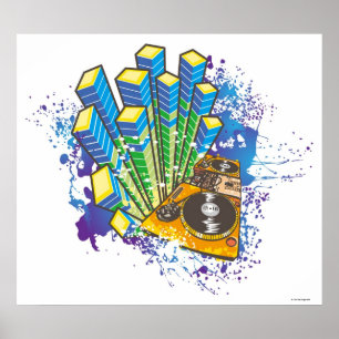 Póster DJ Control Panel