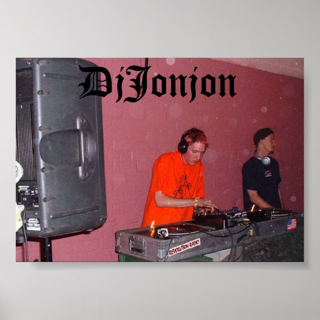 Poster DjJonjon (Frente)