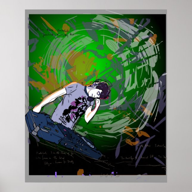 Póster djPetko (Frente)