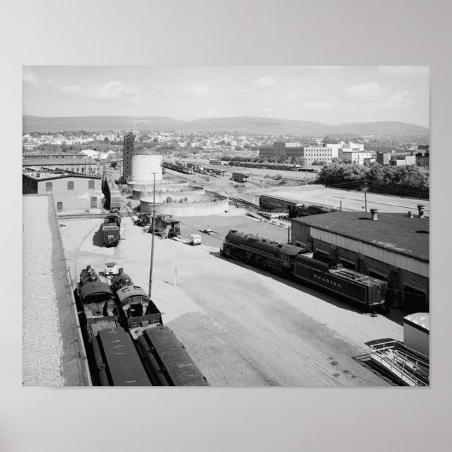 Poster DL & W RR Scranton Pa. Pôster (Frente)