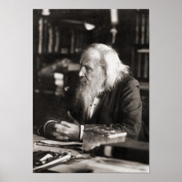 Poster Dmitri Mendeleev