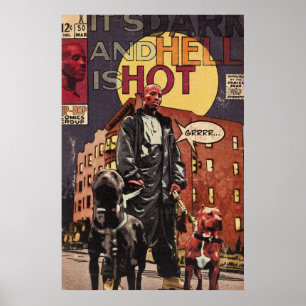 Poster DMX - A Escuridão e o Inferno estão quentes - Hist