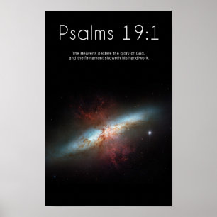 Poster do 19:1 dos salmos