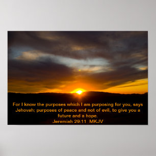 Poster do 29:11 de Jeremiah