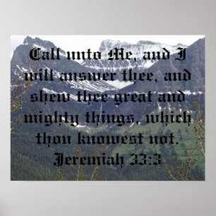 Poster do 33:3 de Jeremiah