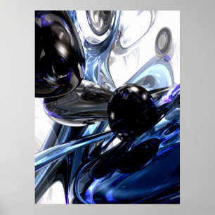 Poster do abstrato da sombra da tempestade