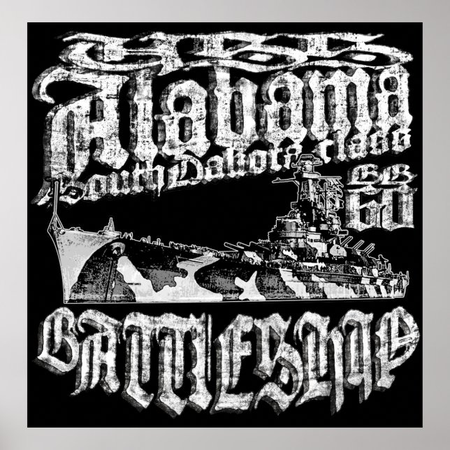 Poster do Alabama (Frente)