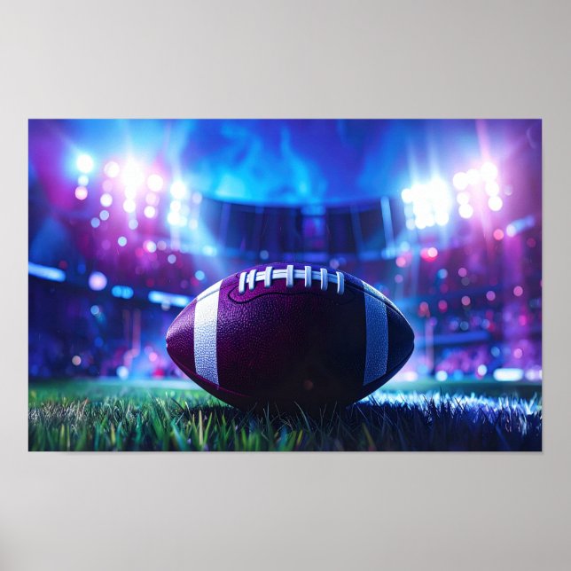 Poster do American Futebol Super Bowl (Frente)