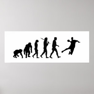 Poster do Andebol - evolução do esporte à mão