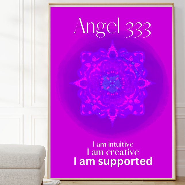 Poster do anjo 333 (Criador carregado)