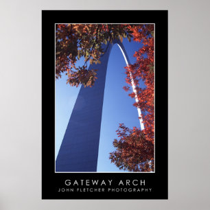 Poster do arco da entrada com beiras